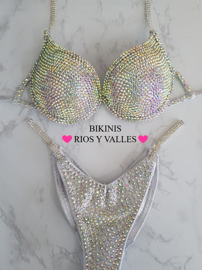 ¡DESCUENTO! Crystal ab full bling