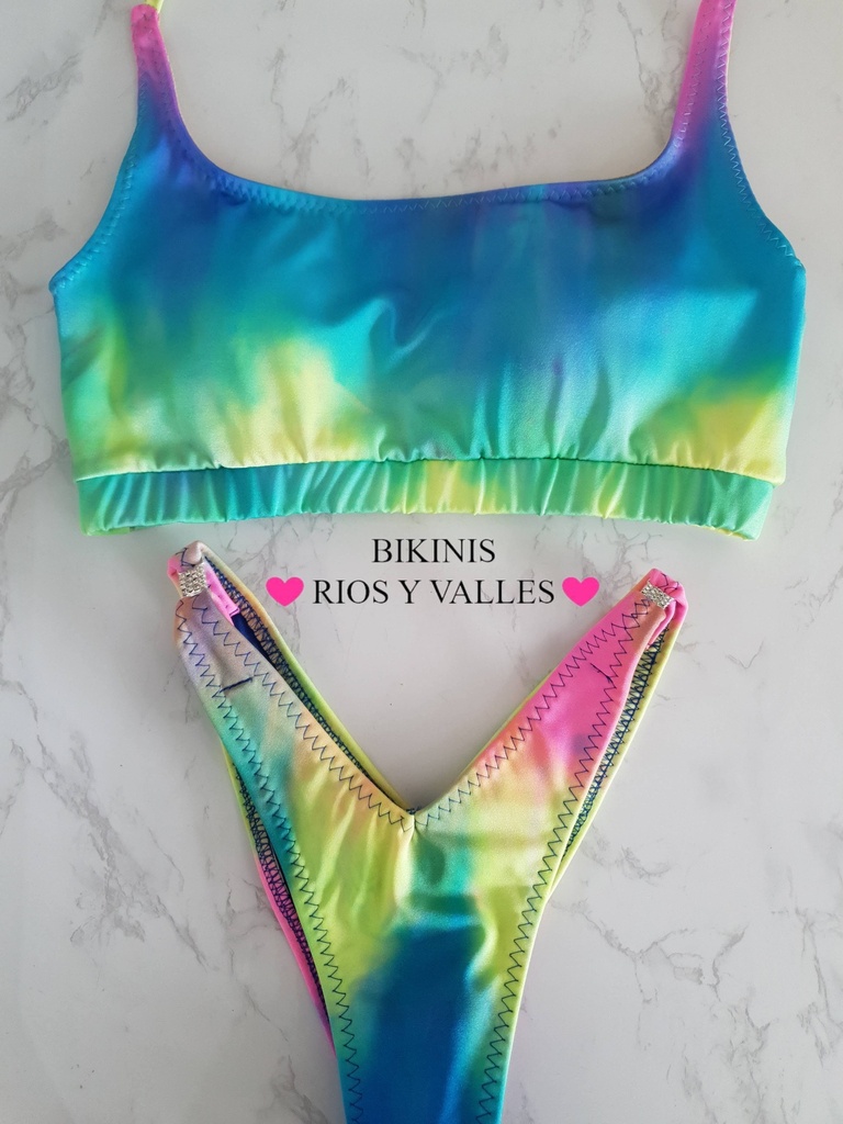 Tie dye sport model