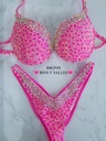 Crystal neon pink