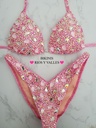 Rosa Pastel con Perlitas