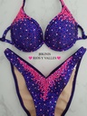 Purple Neon Rose