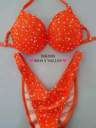 Naranja Neon Crystal