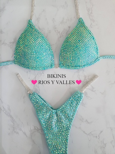 Aqua Full Bling